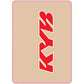 D'Cor Visuals Upper Fork Decal - KYB - Red 40-80-123