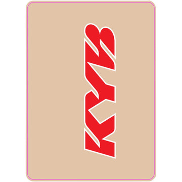 D'COR VISUALS Upper Fork Decal - KYB - Red 40-80-123