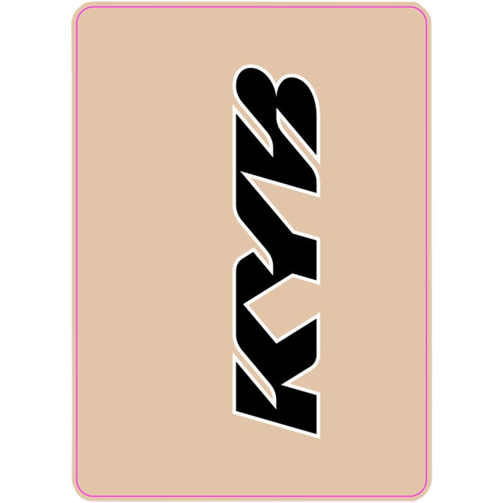 D'Cor Visuals Upper Fork Decal - KYB - Black 40-80-103