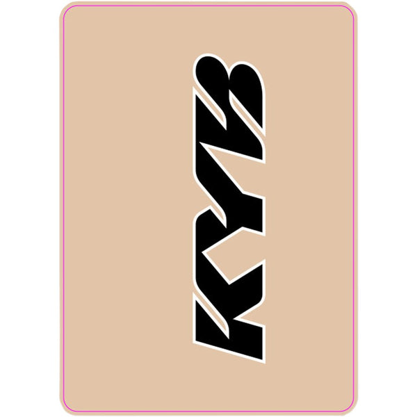 D'Cor Visuals Upper Fork Decal - KYB - Black 40-80-103