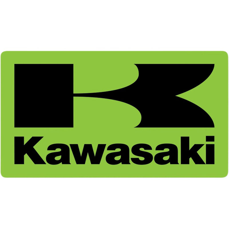 D'Cor Visuals Kawasaki Icon Decal - 6" - Squared 40-20-109