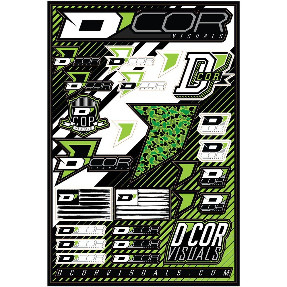 D'COR VISUALS Decal Sheet - D'Cor 40-90-106