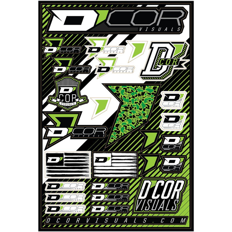 D'Cor Visuals Decal Sheet - D'Cor 40-90-106