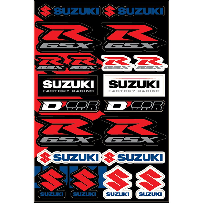 D'Cor Visuals Decal Sheet - Suzuki Street 40-40-105