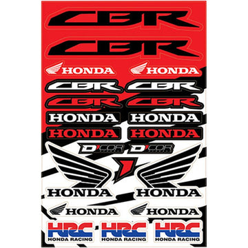 D'COR VISUALS Decal Sheet - Honda Street 40-10-102