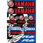 D'COR VISUALS Decal Sheet - Yamaha Street 40-50-102