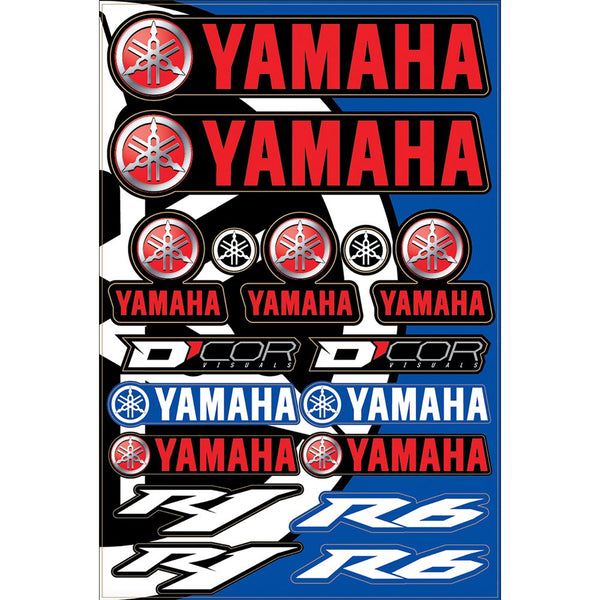 D'Cor Visuals Decal Sheet - Yamaha Street 40-50-102