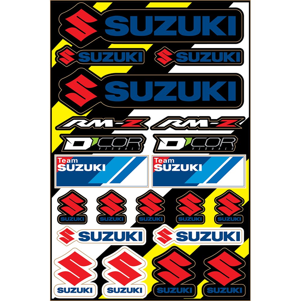 D'COR VISUALS Decal Sheet - Suzuki Cor2 40-40-104