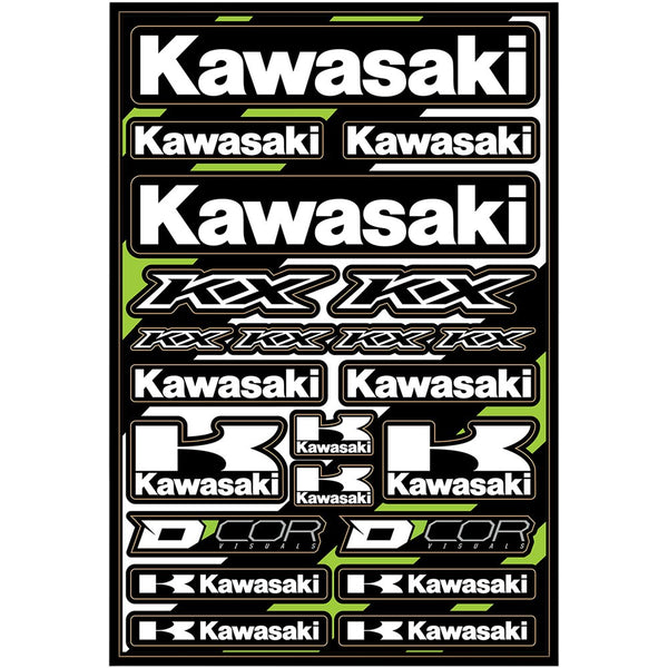 D'Cor Visuals Decal Sheet - Kawasaki Cor2 40-20-101