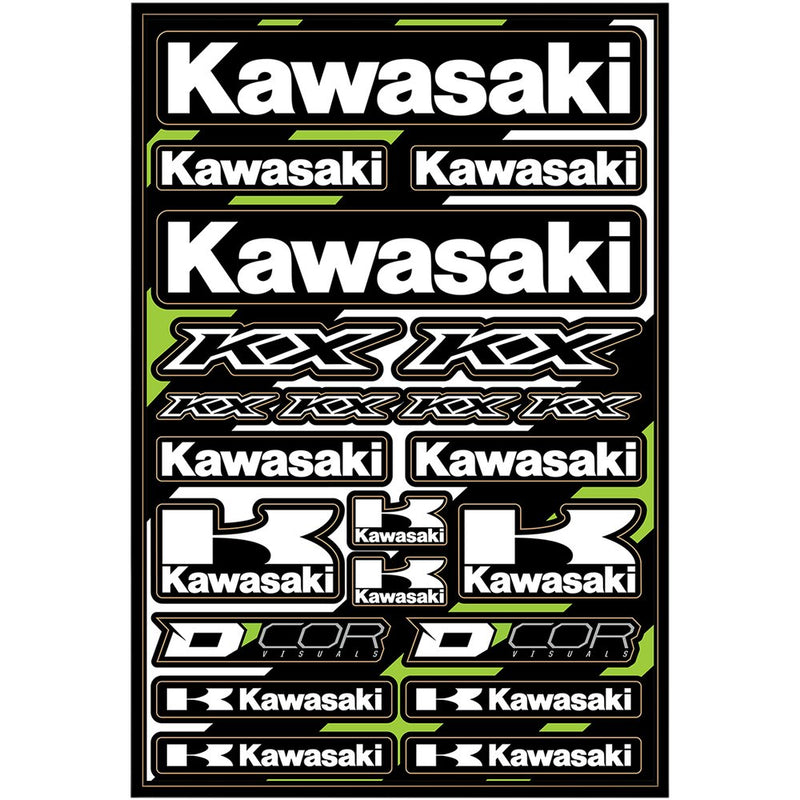 D'Cor Visuals Decal Sheet - Kawasaki Cor2 40-20-101