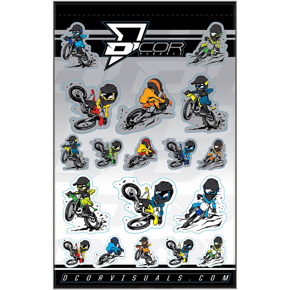 D'COR VISUALS Decal Sheet - Caricature 40-90-115