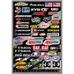 D'Cor Visuals MX Decal Sheet - Misc. Logo 40-90-105