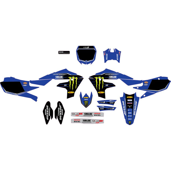D'Cor Visuals Graphic Kit - '22- '23 Monster Energy Star - 20-50-403