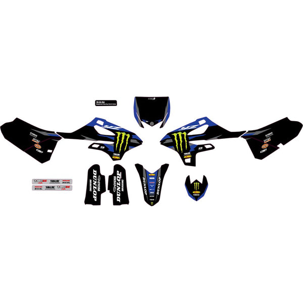 D'Cor Visuals Graphic Kit - '23 Monster Energy Star - YZ 85 20-50-154