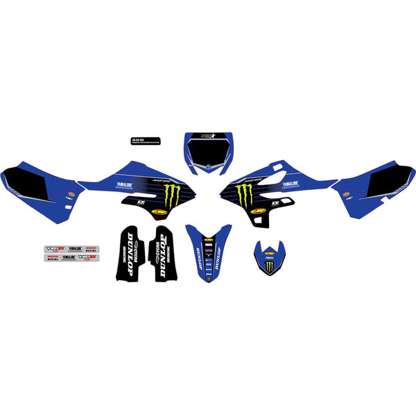 D'Cor Visuals Graphic Kit - '22-'23 Monster Energy Star - YZ 85 20-50-153