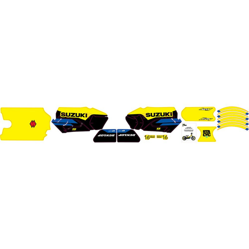 D'Cor Visuals STACYC* Stability Cycle Graphic Kit - 16" - Brushless - Suzuki 10-80-207B
