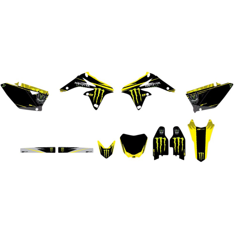 D'Cor Visuals Graphic Kit - Monster Energy 20-40-251