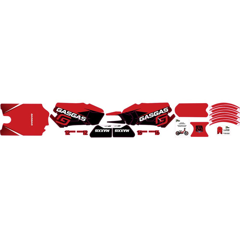 D'Cor Visuals STACYC* Stability Cycle Graphic Kit - 12" & 16" - GasGas 10-80-209
