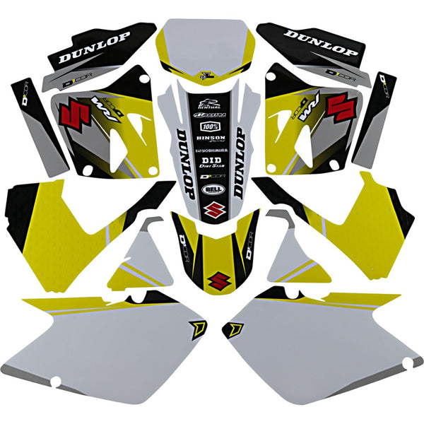 D'Cor Visuals Graphic Kit - Cor 9 Suzuki - RM 125/250 20-40-127