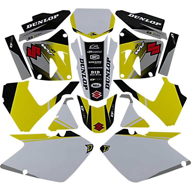 D'Cor Visuals Graphic Kit - Cor 9 Suzuki - RM 125/250 20-40-127