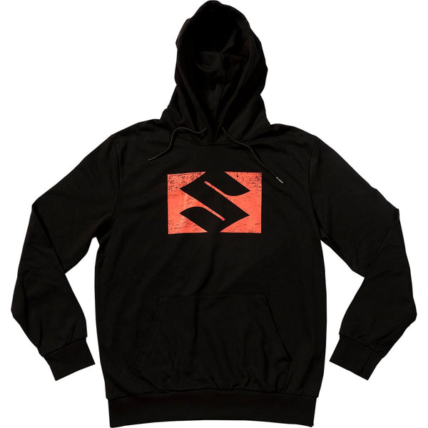 D'Cor Visuals Suzuki Bold Sweatshirt - Black - Large 85-207-3