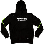 D'Cor Visuals Kawasaki Race Sweatshirt - Black - Large 85-206-3