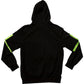 D'Cor Visuals Kawasaki Race Sweatshirt - Black - Medium 85-206-2