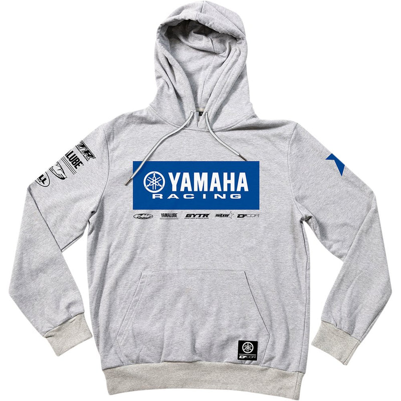 D'Cor Visuals Yamaha Race Sweatshirt - Gray - 2XL 85-205-5