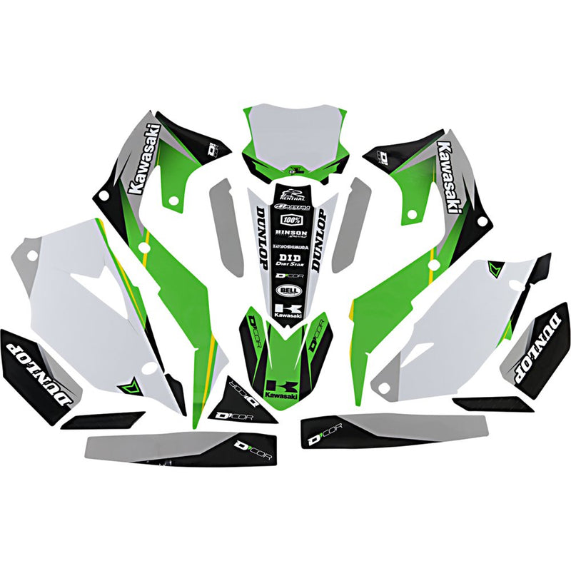 D'Cor Visuals Graphic Kit - Cor 9 Kawasaki - KX 450 F 20-20-462