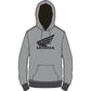 D'COR VISUALS Honda Wing Sweatshirt - Gray - XL 85-204-4