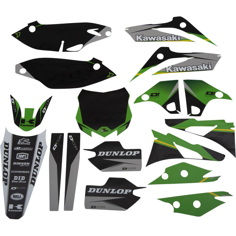 D'Cor Visuals Graphic Kit - Cor 9 Kawasaki - KX 250 F '13-'16 20-20-232