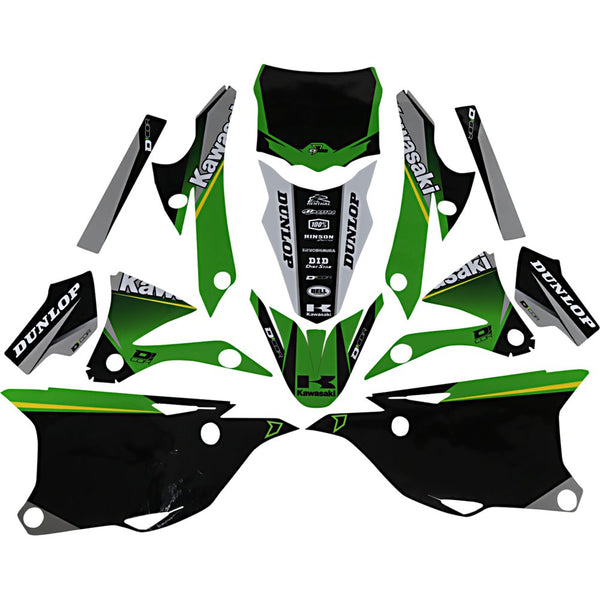 D'Cor Visuals Graphic Kit - Cor 9 Kawasaki - KX 85/100 20-20-102