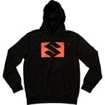 D'Cor Visuals Suzuki Bold Sweatshirt - Black - XL 85-207-4