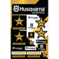 D'COR VISUALS Decal Sheet - Husqvarna Racing 40-70-101