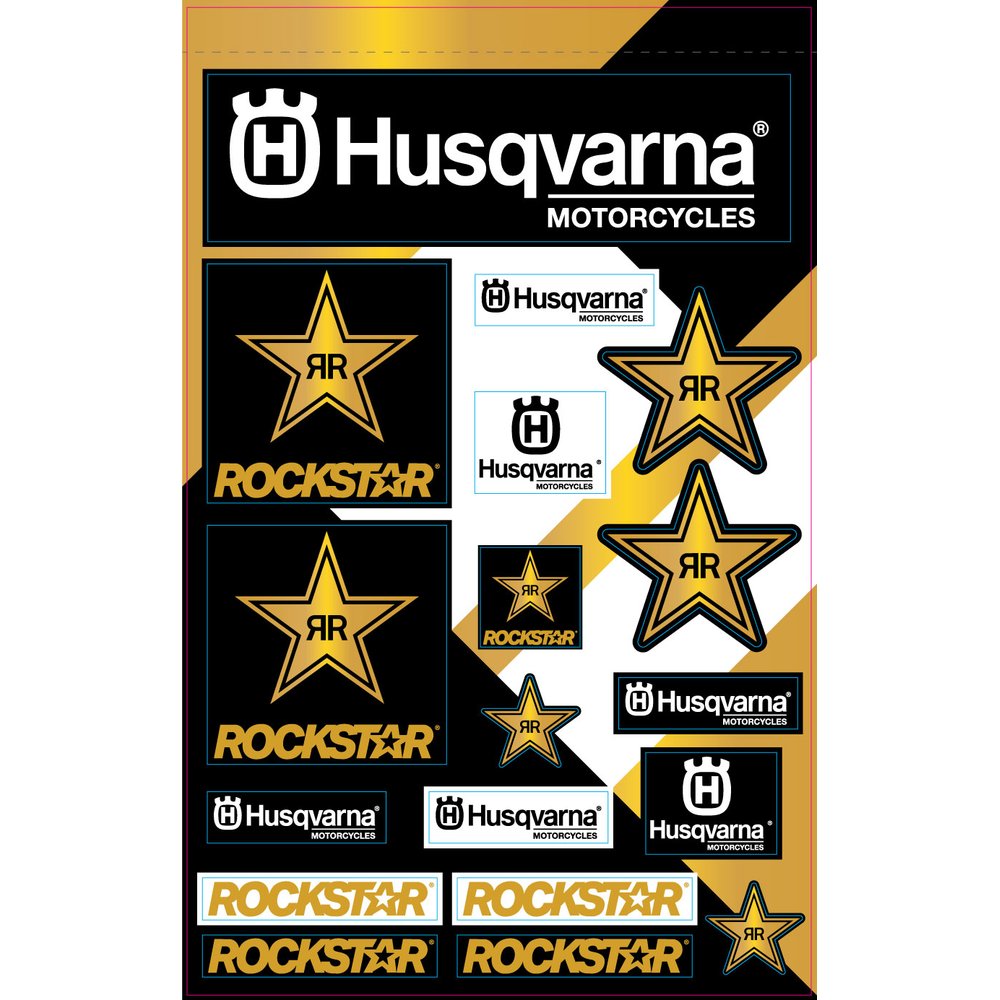 D'COR VISUALS Decal Sheet - Husqvarna Racing 40-70-101