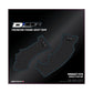 D'COR VISUALS Frame Grip Tape - Gray - Yamaha - YZ 250/450 F 16-50-107