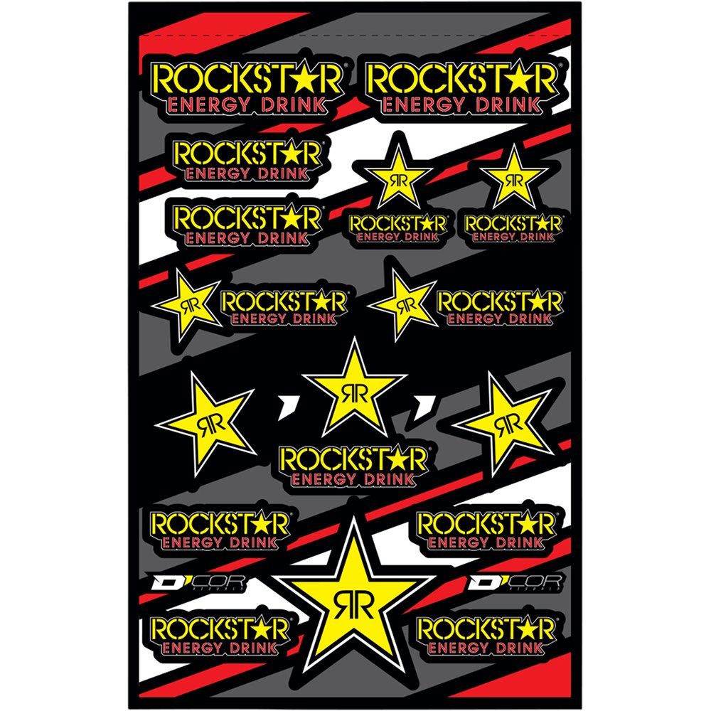 D'Cor Visuals Decal Sheet - Rockstar 40-90-601