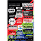 D'COR VISUALS Talk Decal Sheet - Moto Talk 40-90-121