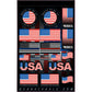 D'COR VISUALS Decal Sheet - USA 40-90-120