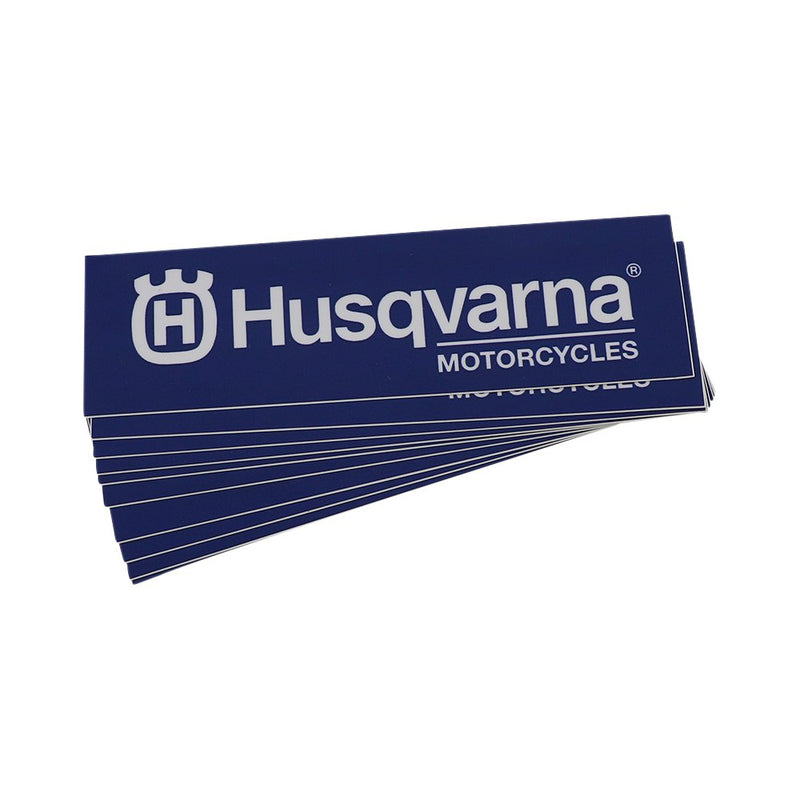 D'Cor Visuals Husqvarna Decal - 6" - 10 Pack 40-70-107