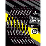 D'Cor Visuals Rim Decal - Suzuki Logo - 19" Rear 40-80-205