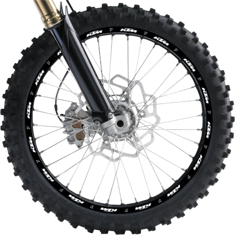 D'Cor Visuals Rim Decal - KTM Logo - 21" Front 40-80-204