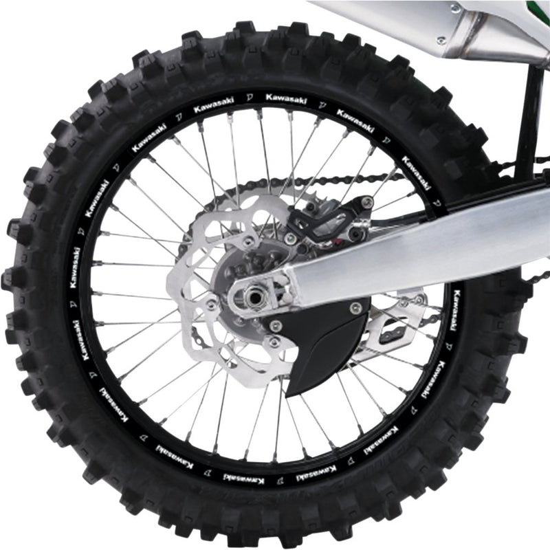 D'Cor Visuals Rim Decal - Kawasaki Logo - 19" Rear 40-80-201
