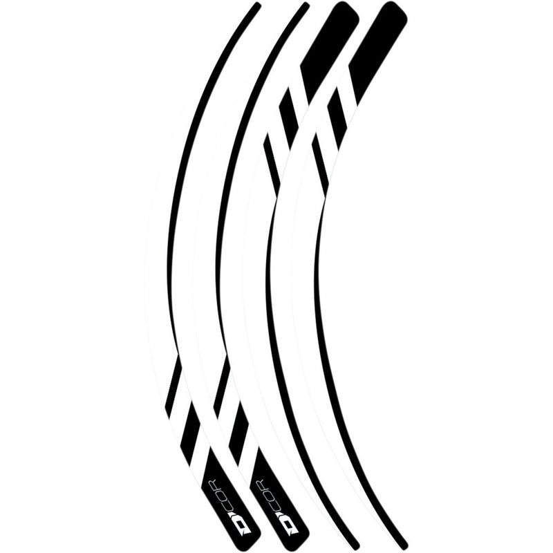 D'Cor Visuals Rim Decal - White 40-80-221