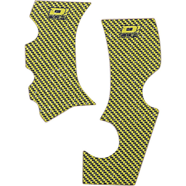 D'Cor Visuals Frame Grip Tape - Yellow - Suzuki 16-40-104