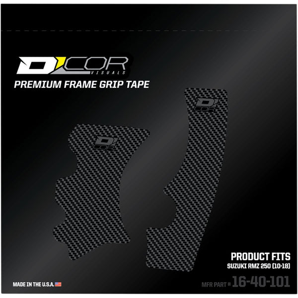 D'Cor Visuals Frame Grip Tape - Gray - Suzuki 16-40-101