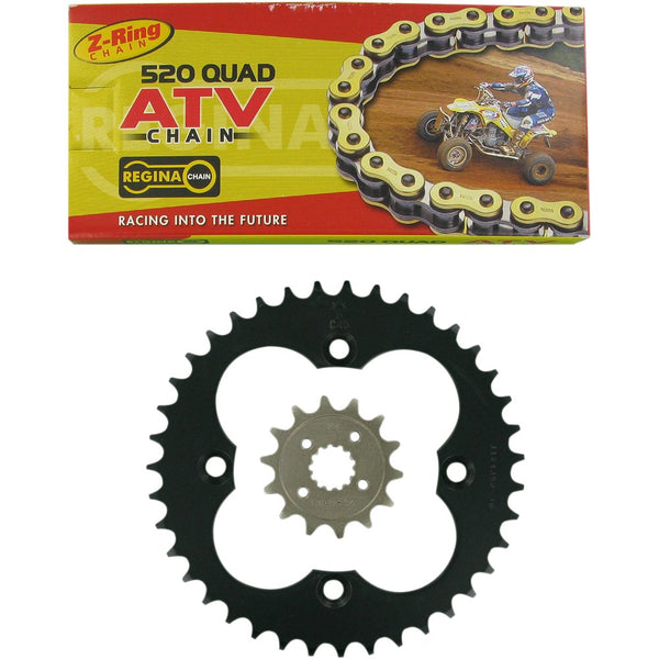REGINA Chain and Sprocket Kit - Honda - TRX 400EX - '05-'08/TRX 400X - '09-'14 135QUAD/094KHO025