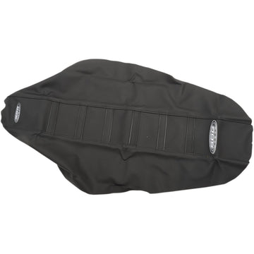 SDG 6-Ribbed Seat Cover - Black Ribs/Black Top/Black Sides 95941