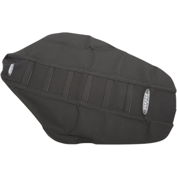 SDG 6-Ribbed Seat Cover - Black Ribs/Black Top/Black Sides 95910