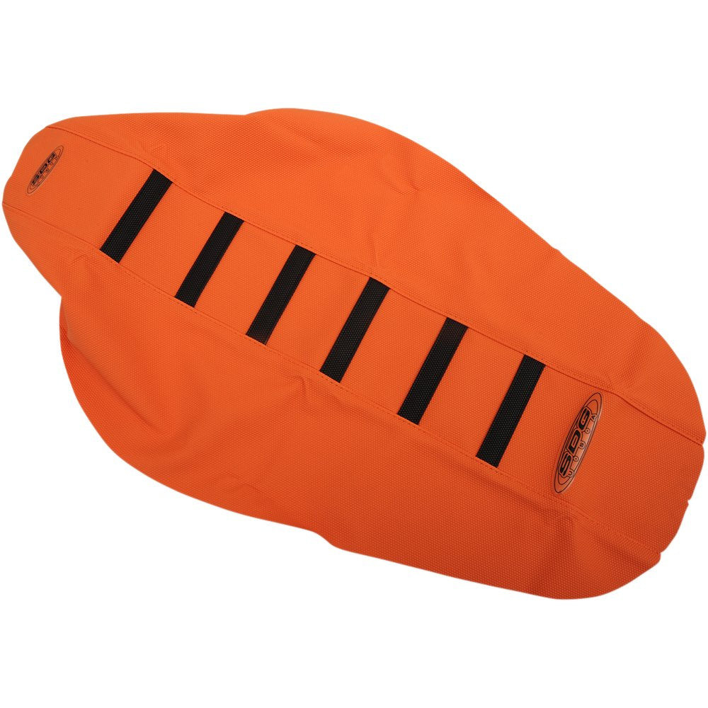 SDG 6-Ribbed Seat Cover - Orange/Black - SX/EX/XC 95930KOO
